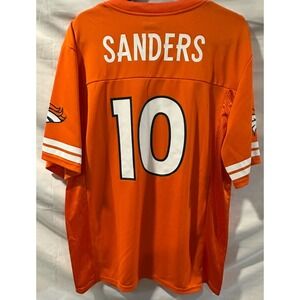 Orange NFL Denver Broncos Jersey Men's L #10 SANDERS